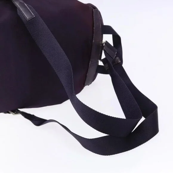 PRADA Backpack Nylon Purple Auth 83697 display picture 1